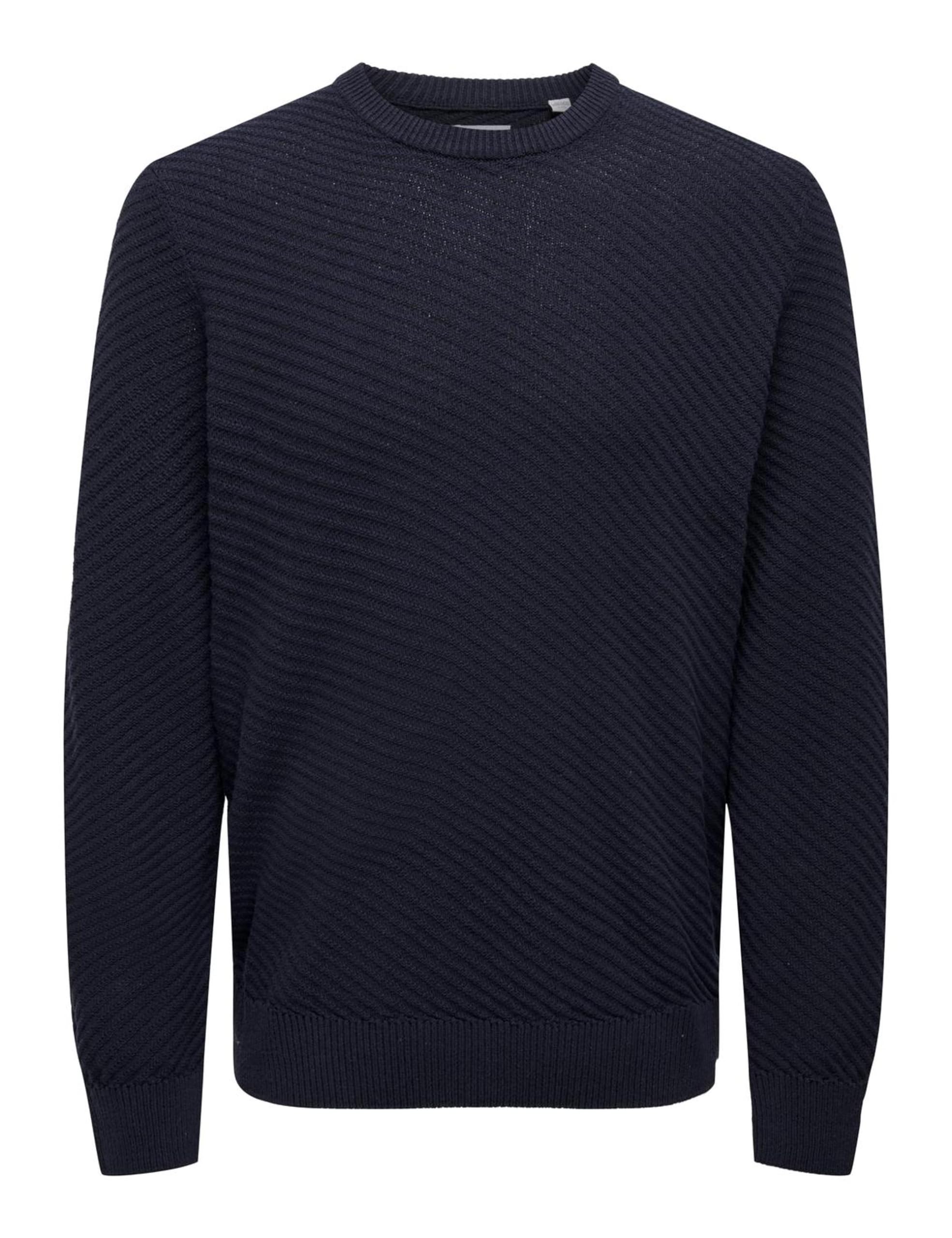 ONLY & SONS Onsfoster maglione girocollo blu marine maglia uomo