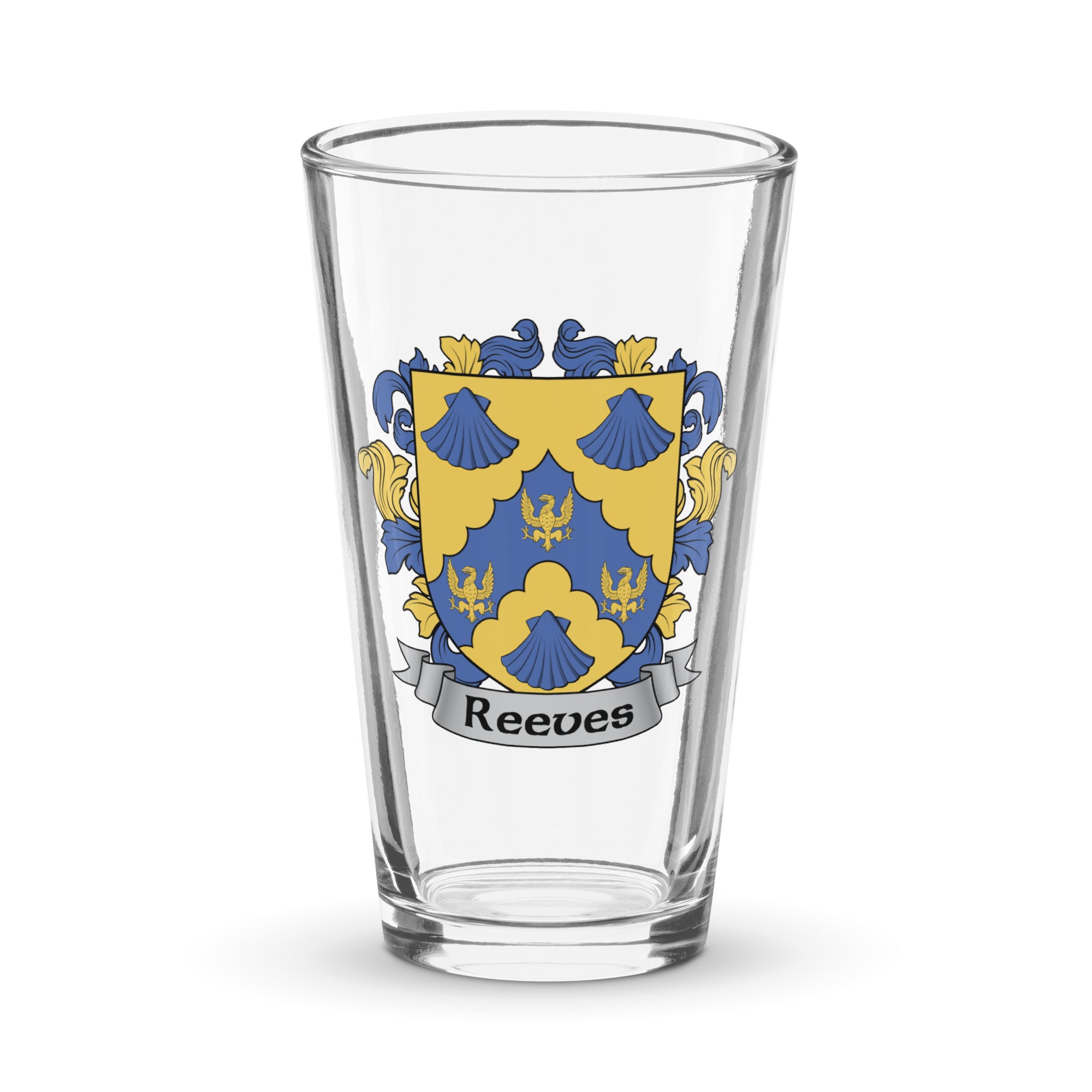 7.62 Design Reeves Bicchiere Pinta 16oz Stemma Irlandese