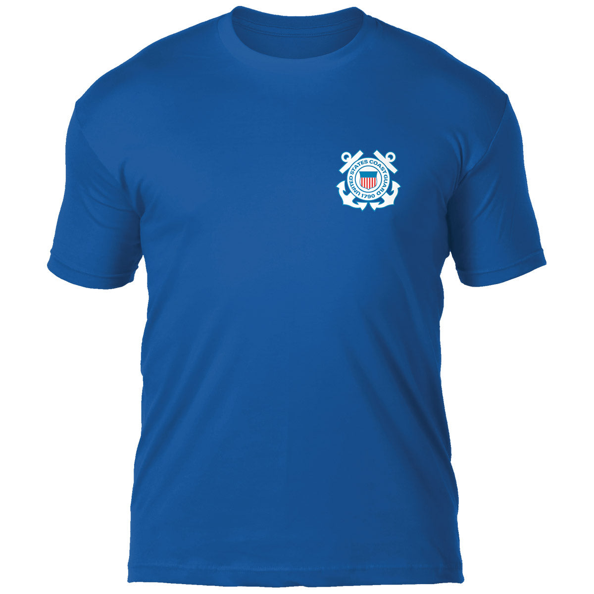 7.62 Design US Coast Guard Forged In Battle t-shirt blu royal cotone