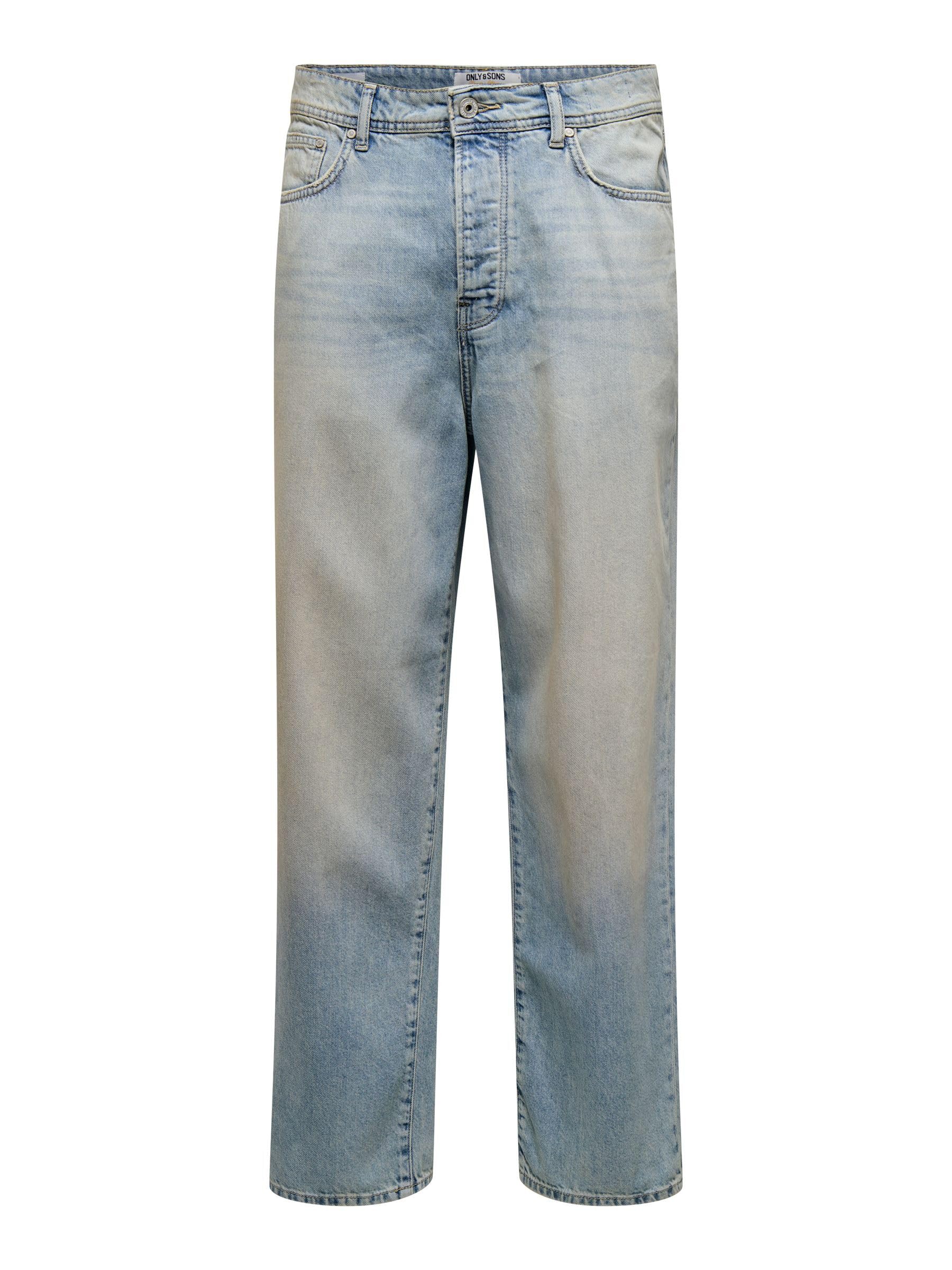 Only & Sons OnsFade Vita Media Loose Fit Jeans Uomo 30W/34L
