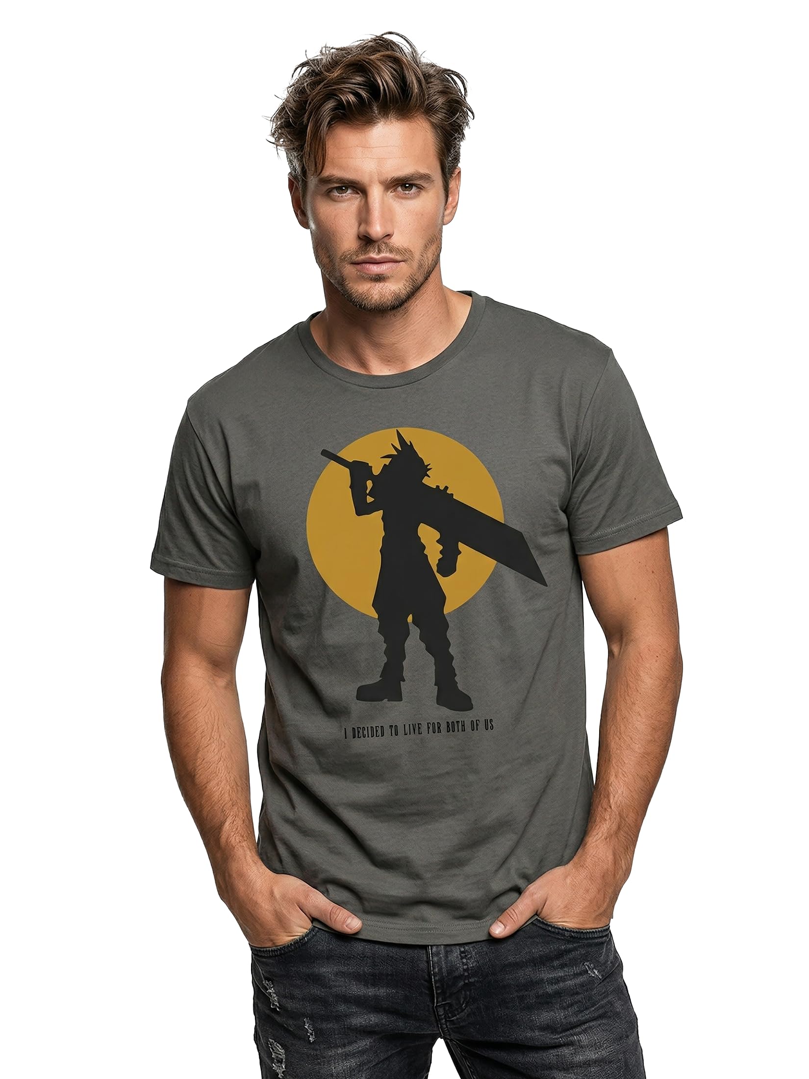 Makaya Nerd T-Shirt Uomo Cotone Frasi Divertenti L