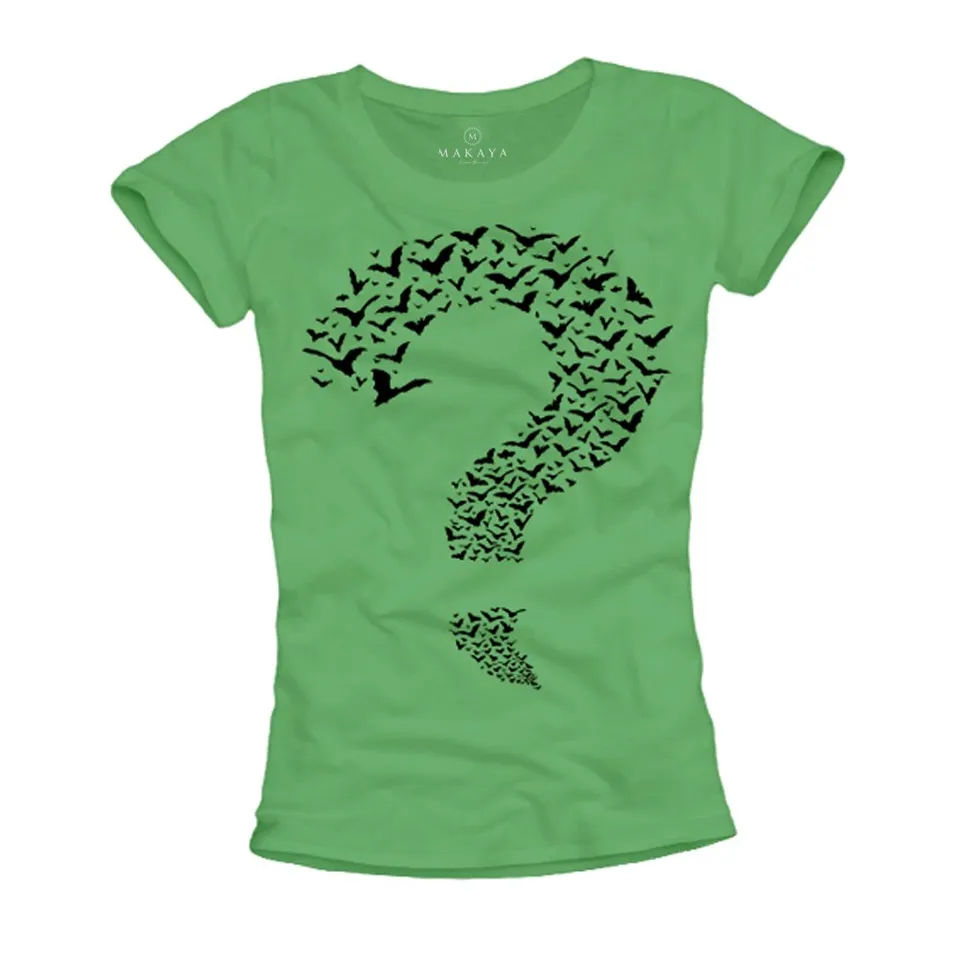 Makaya Riddler Sheldon T-Shirt Donna taglia S cotone
