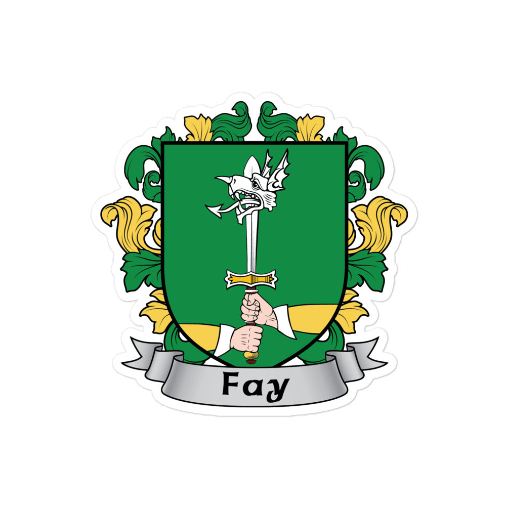 7.62 Design Fay adesivo vinile 3x3 stemma irlandese