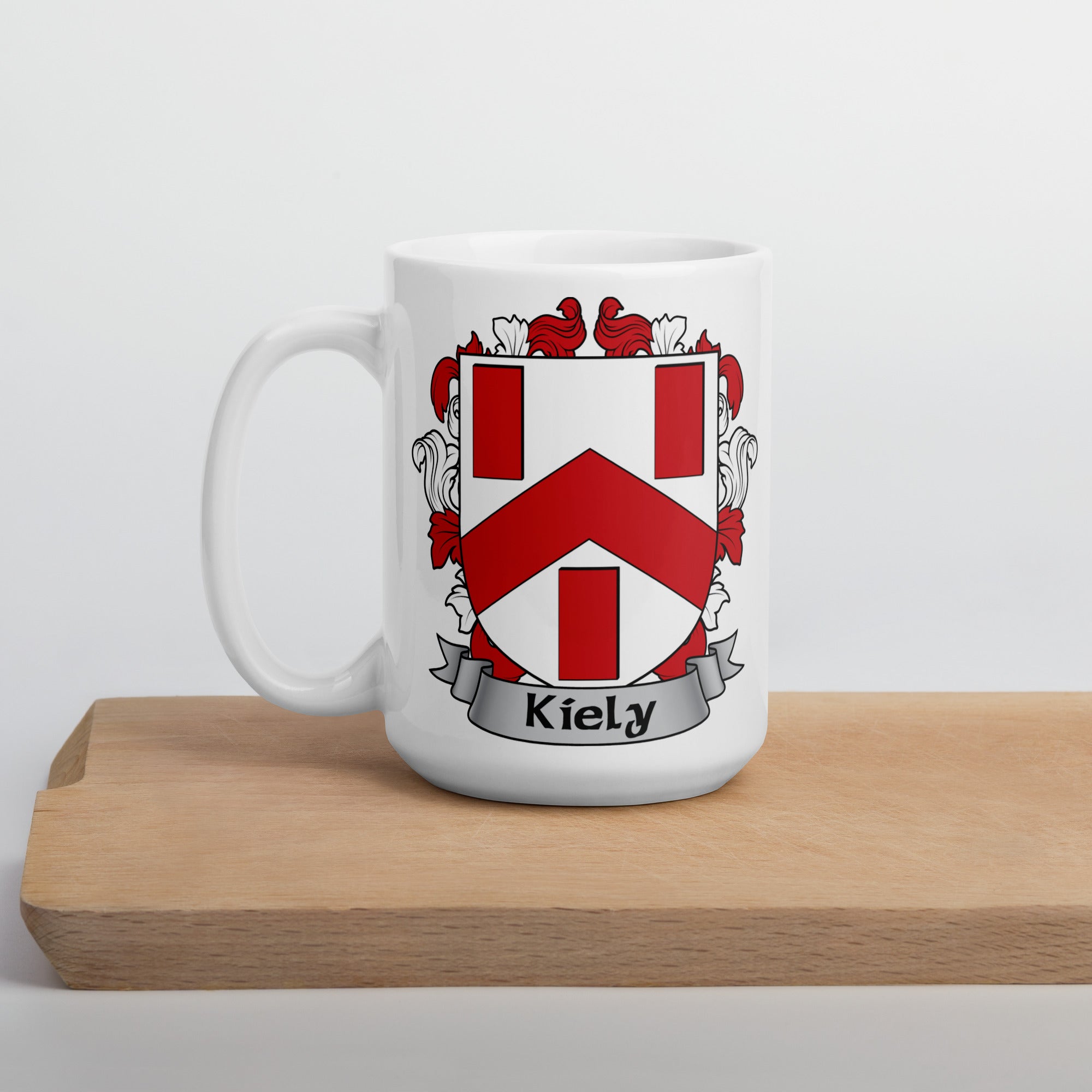 7.62 Design Kiely tazza ceramica 15oz stemma irlandese