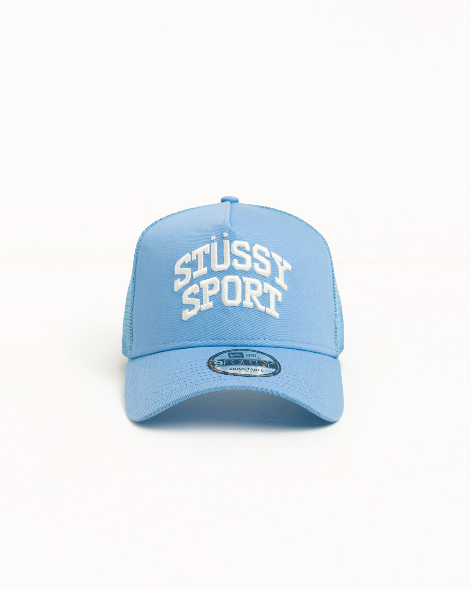 Stussy 9FORTY Sport Trucker berretto sky blue cotone