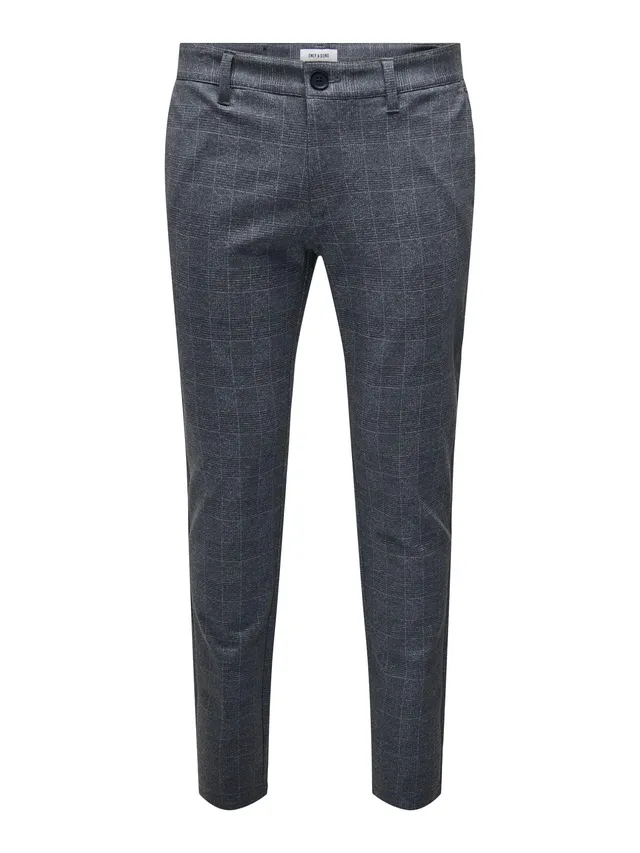 Only & Sons Onsmark 9887 Pantaloni Uomo Slim Blu 36W/34L
