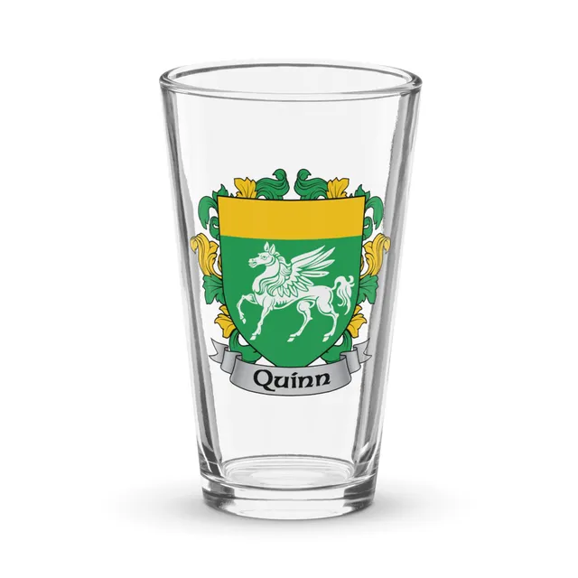7.62 Design Quinn bicchiere pinta 473 ml stemma famiglia