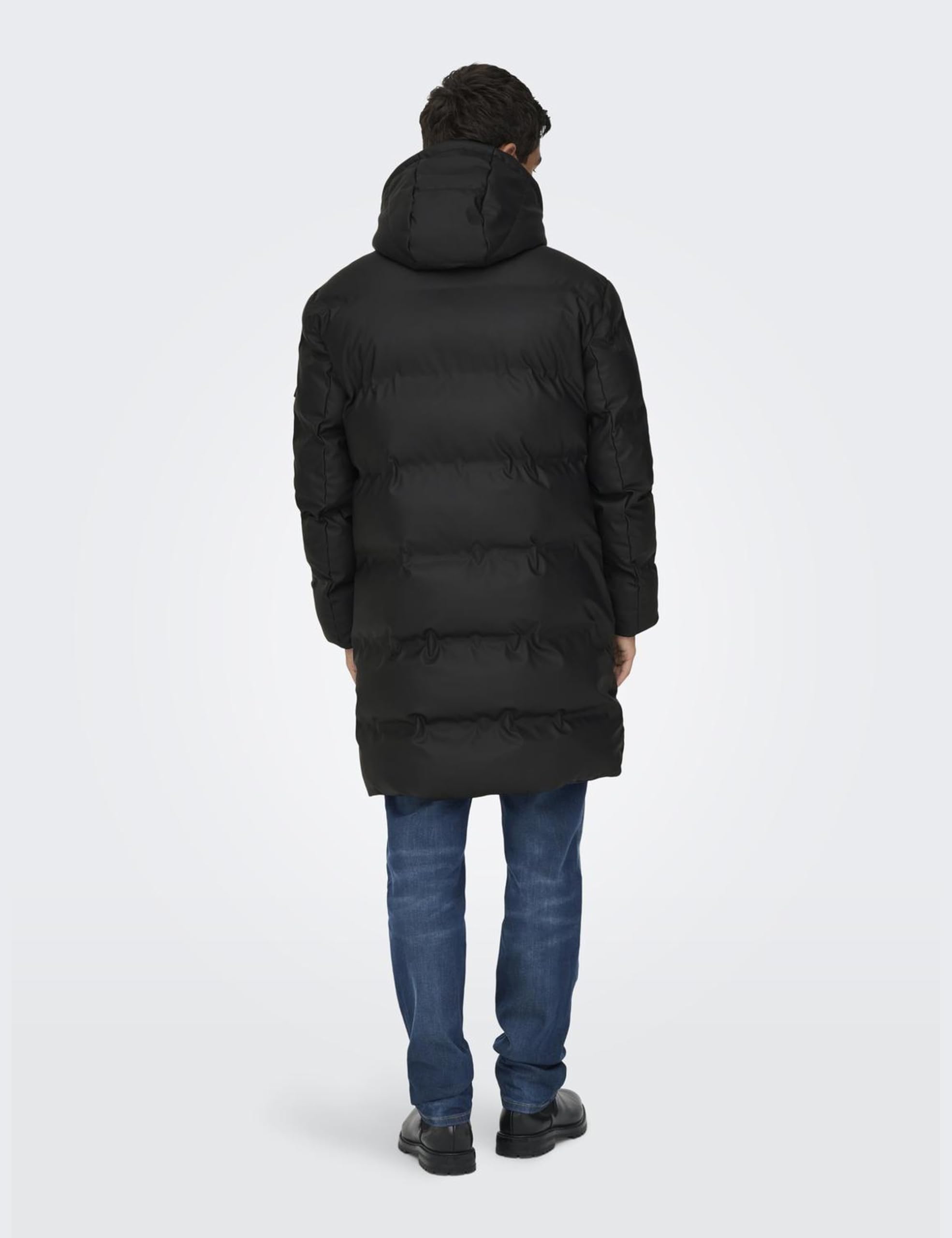 Only & Sons Onsroyce Puffer Giacca Uomo Nero