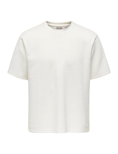 Only & Sons Onsandre T-Shirt Uomo Nero Cotone