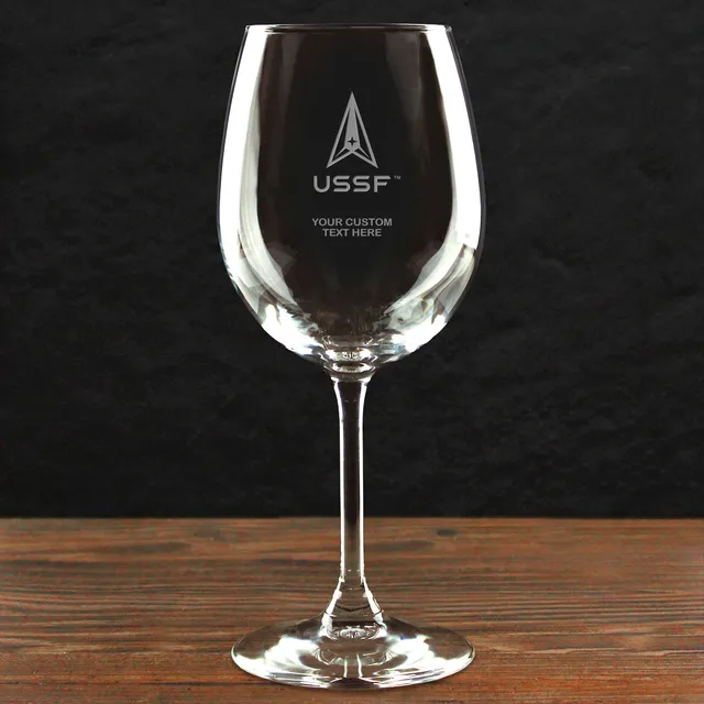7.62 Design Space Force Calice Vino 16 oz Logo