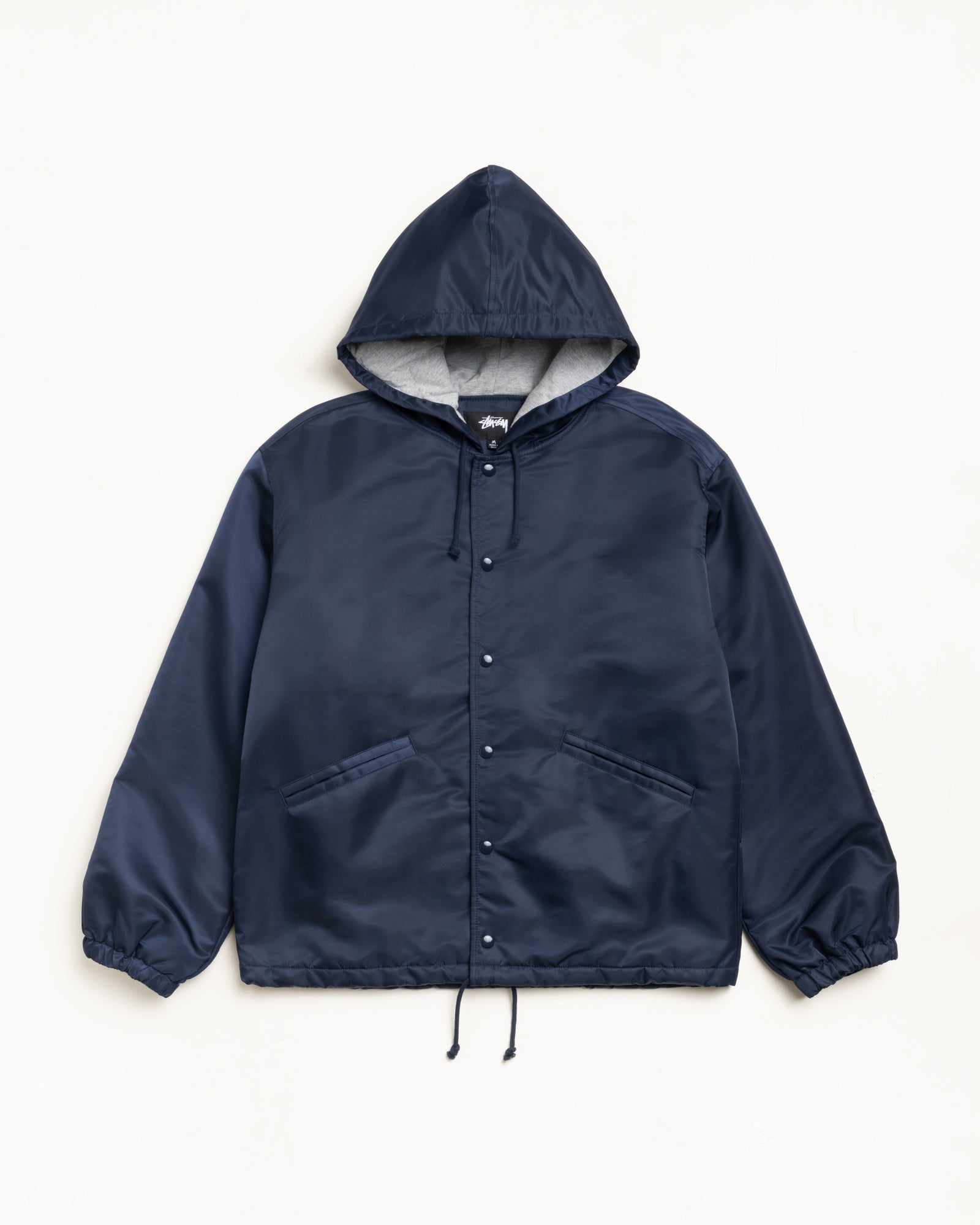 Stussy Hooded Coaches Jacket giacca navy taglia M