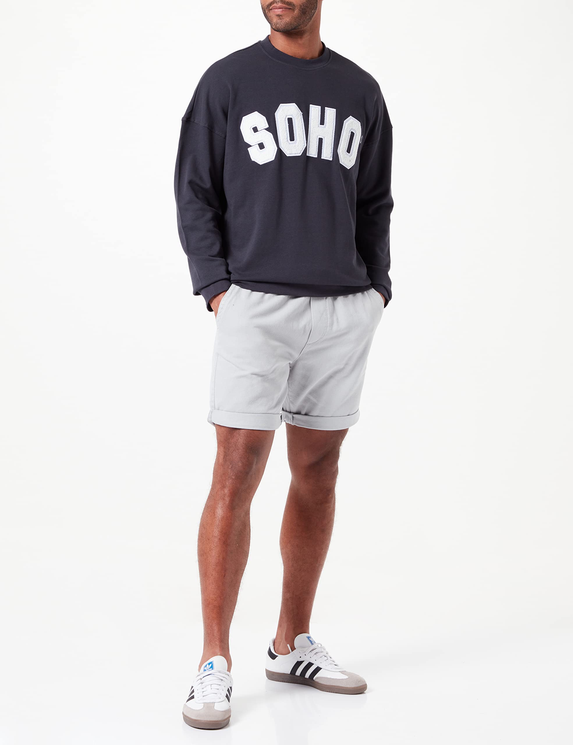 Only & Sons Onskarl Felpa Uomo Girocollo Cotone