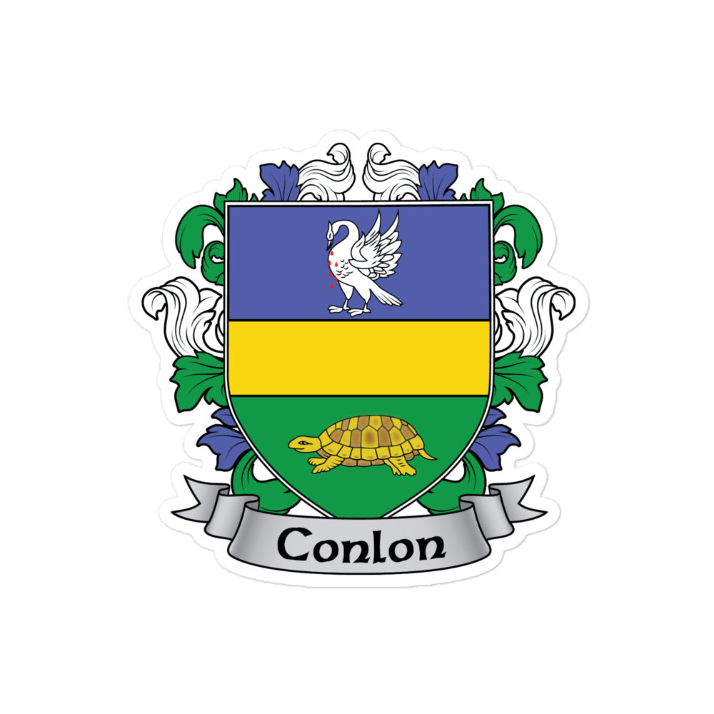 7.62 Design Conlon Irish Coat of Arms Adesivo Vinile 7,6x7,6cm