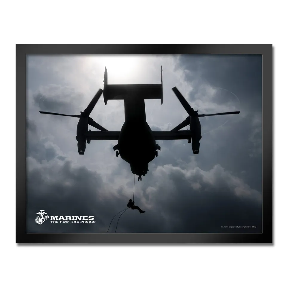 7.62 Design MV-22 Osprey stampa incorniciata 35x50 cm
