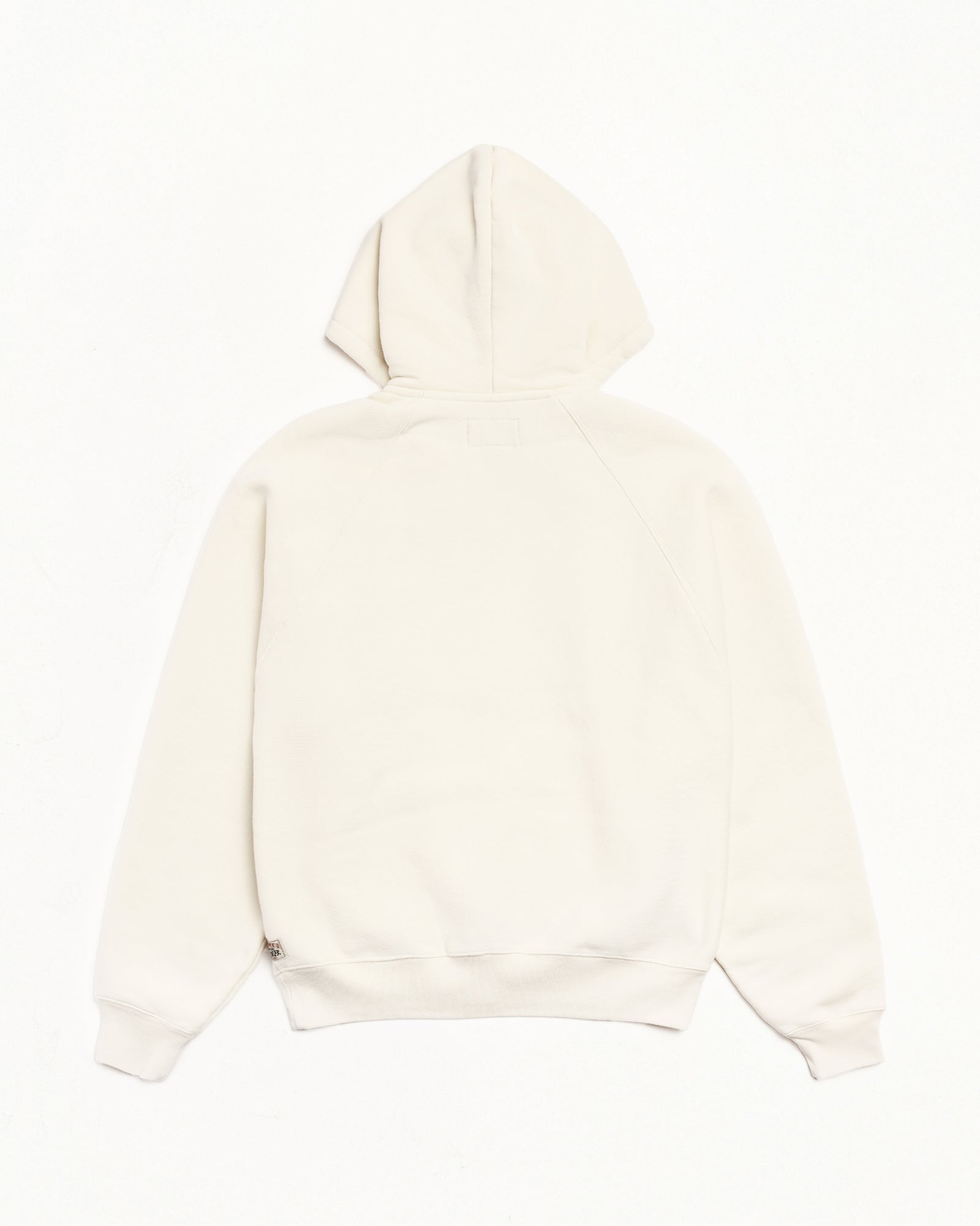 Stussy Zip Sweats Relaxed Zip Hoodie felpa Natural pesante