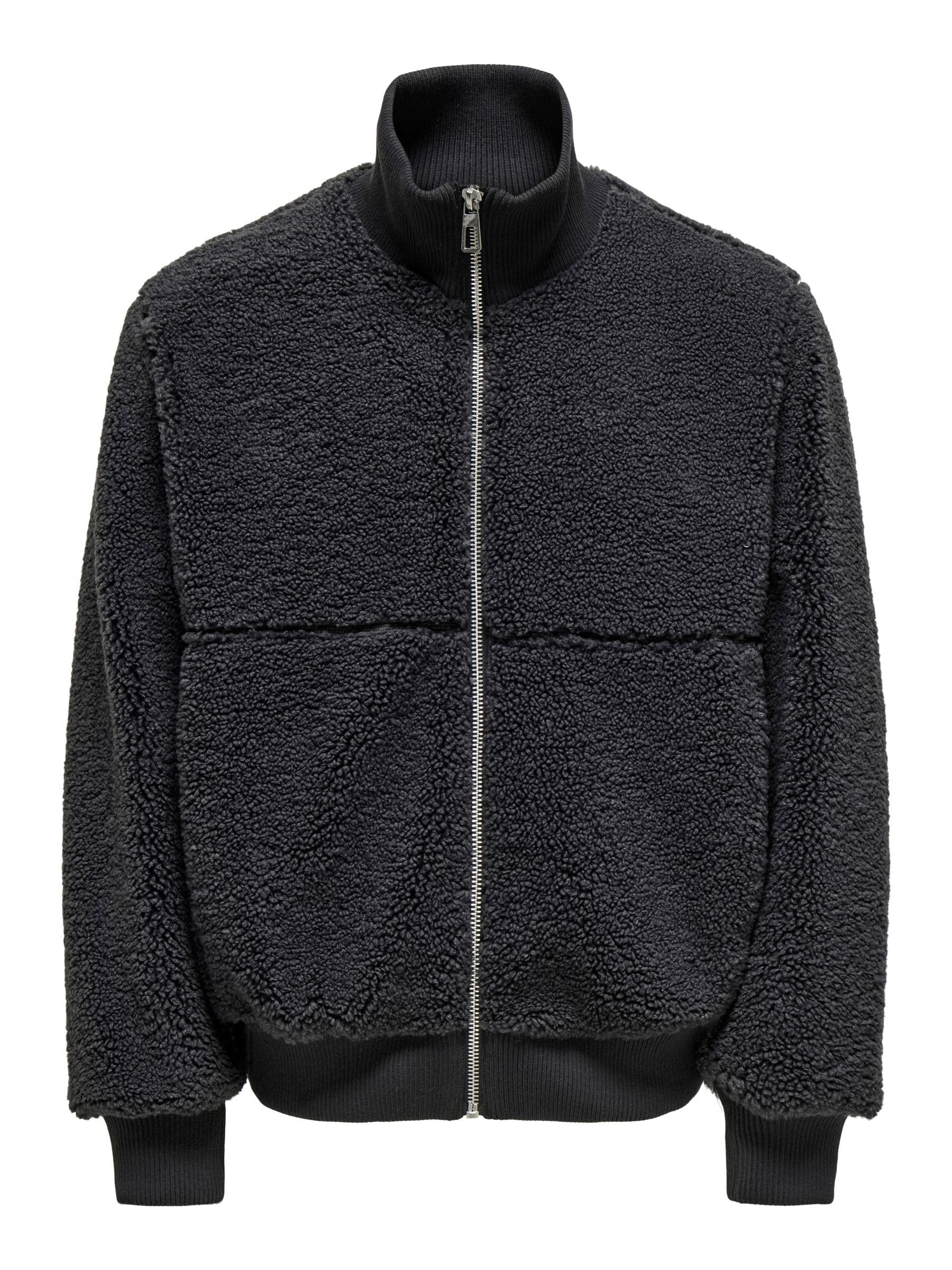 Only & Sons Onsray Sherpa Otw giacca uomo phantom
