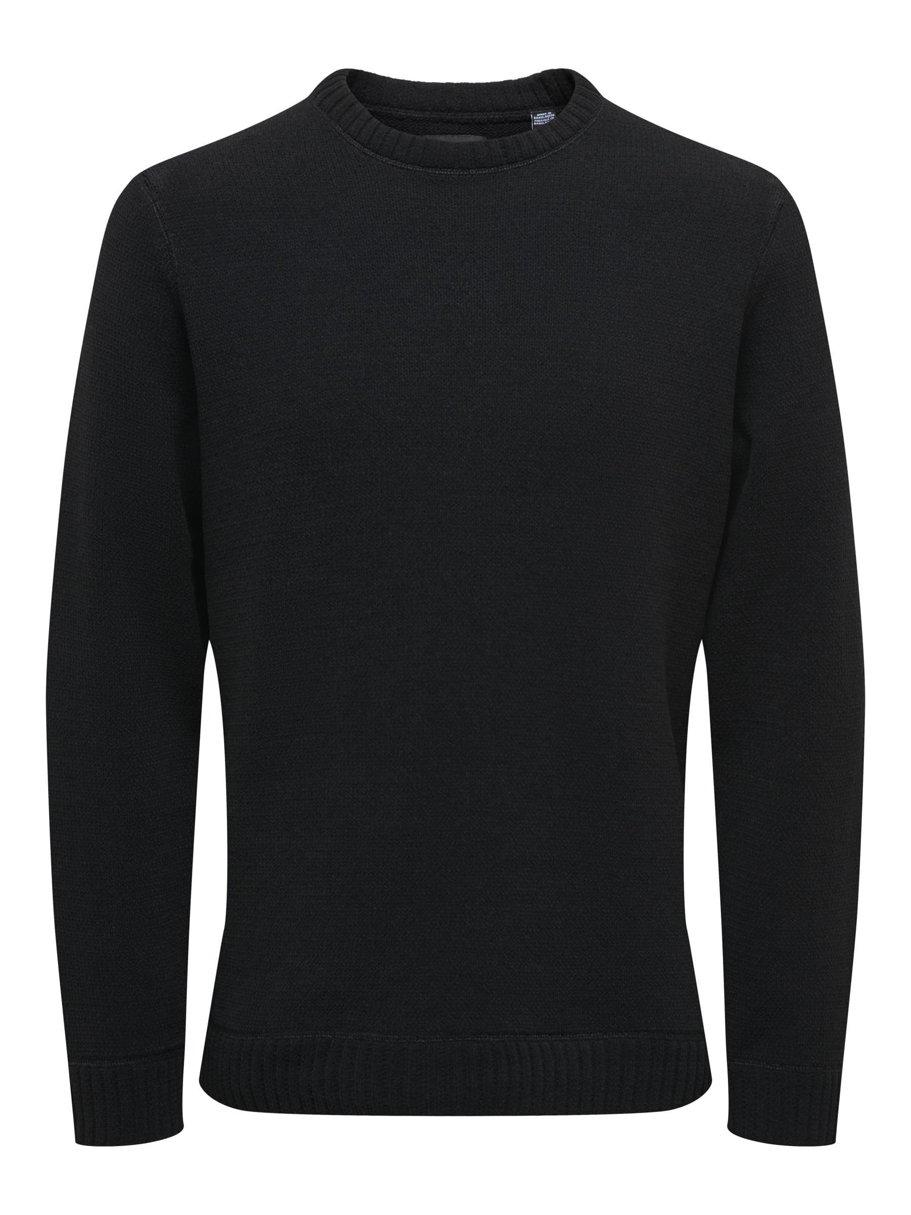 ONLY & SONS Maglione Girocollo Uomo Nero XL Morbido