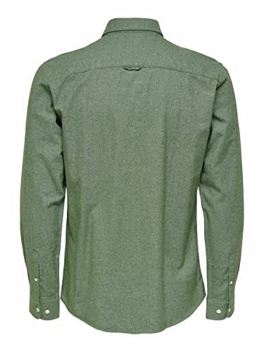 ONLY & SONS Onsneil Camicia oxford uomo colletto cotone
