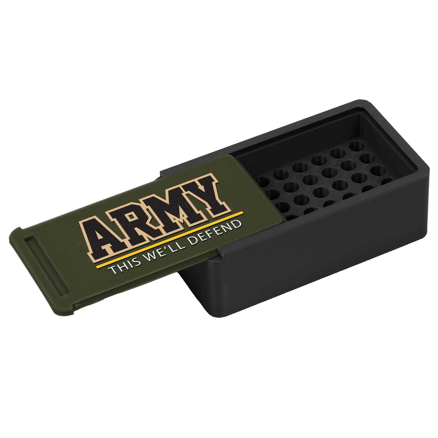7.62 Design Ammo Boxes Scatola 3D Army 9mm 50 Colpi
