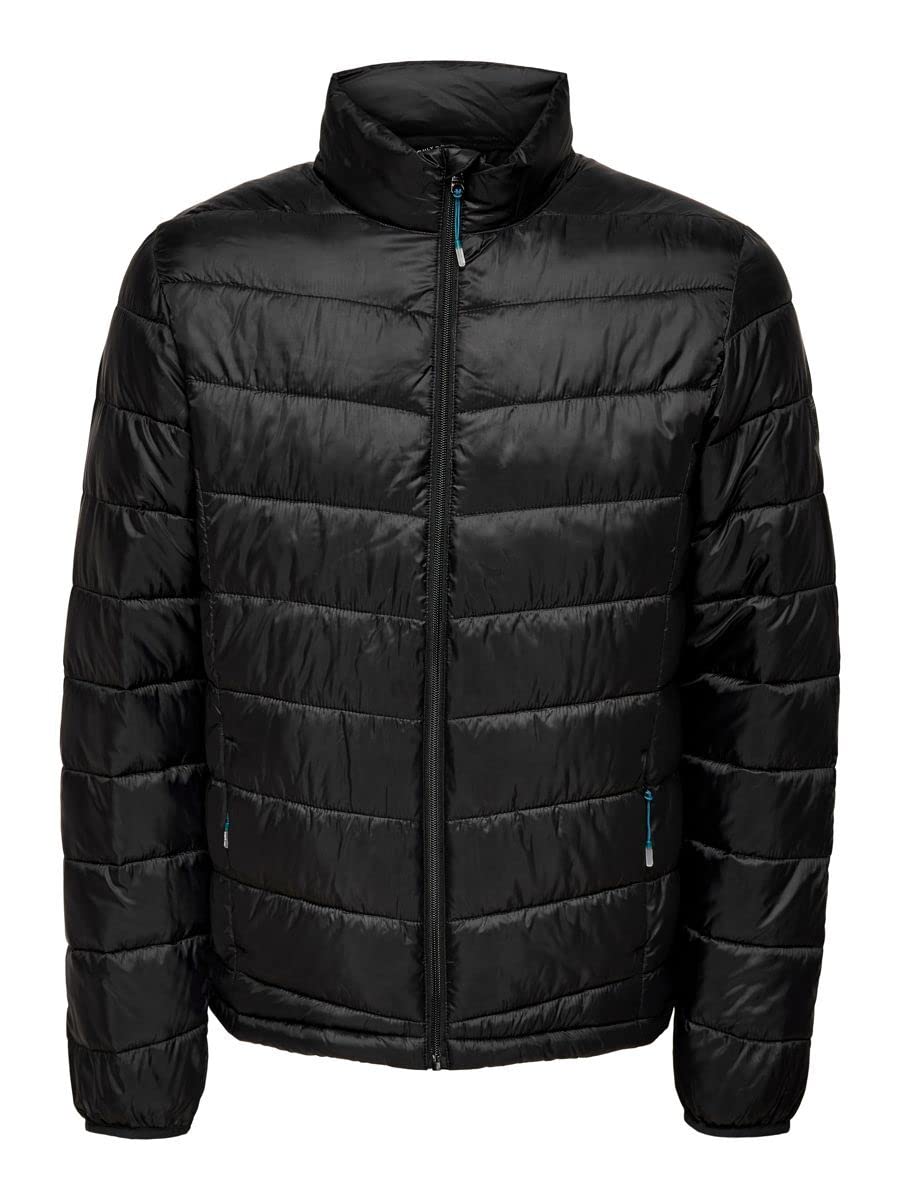 Only & Sons Onscarven Giacca Trapuntata Navy Scuro Leggera