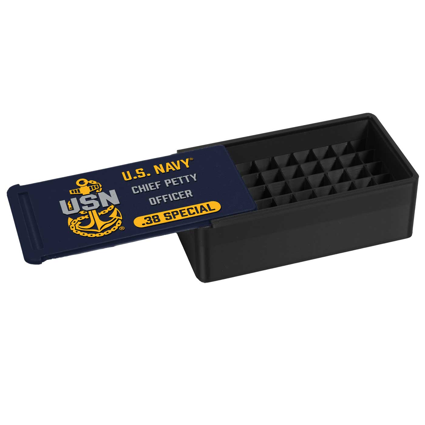 7.62 Design 3D Printed Ammo Boxes Navy CPO box 22LR 50