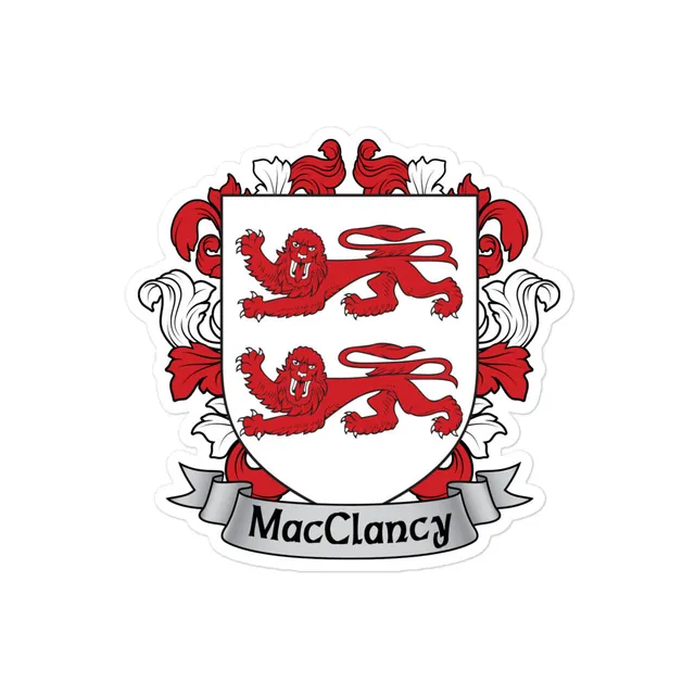 7.62 Design MacClancy sticker vinile 14x14 cm stemma