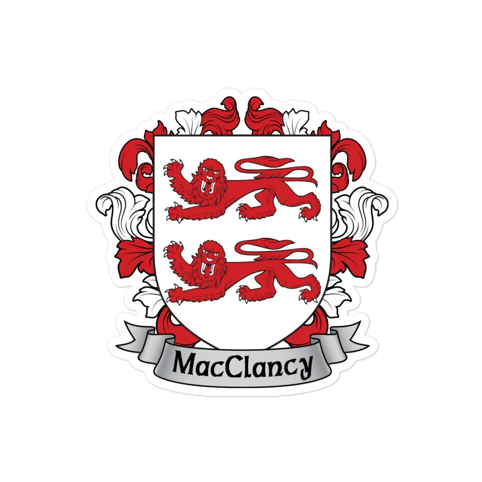 7.62 Design MacClancy sticker vinile 14x14 cm stemma