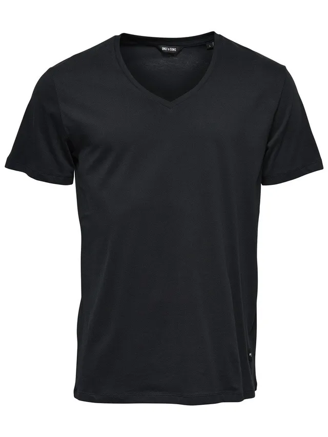 ONLY & SONS Cave T-Shirt Uomo XL Scollo V