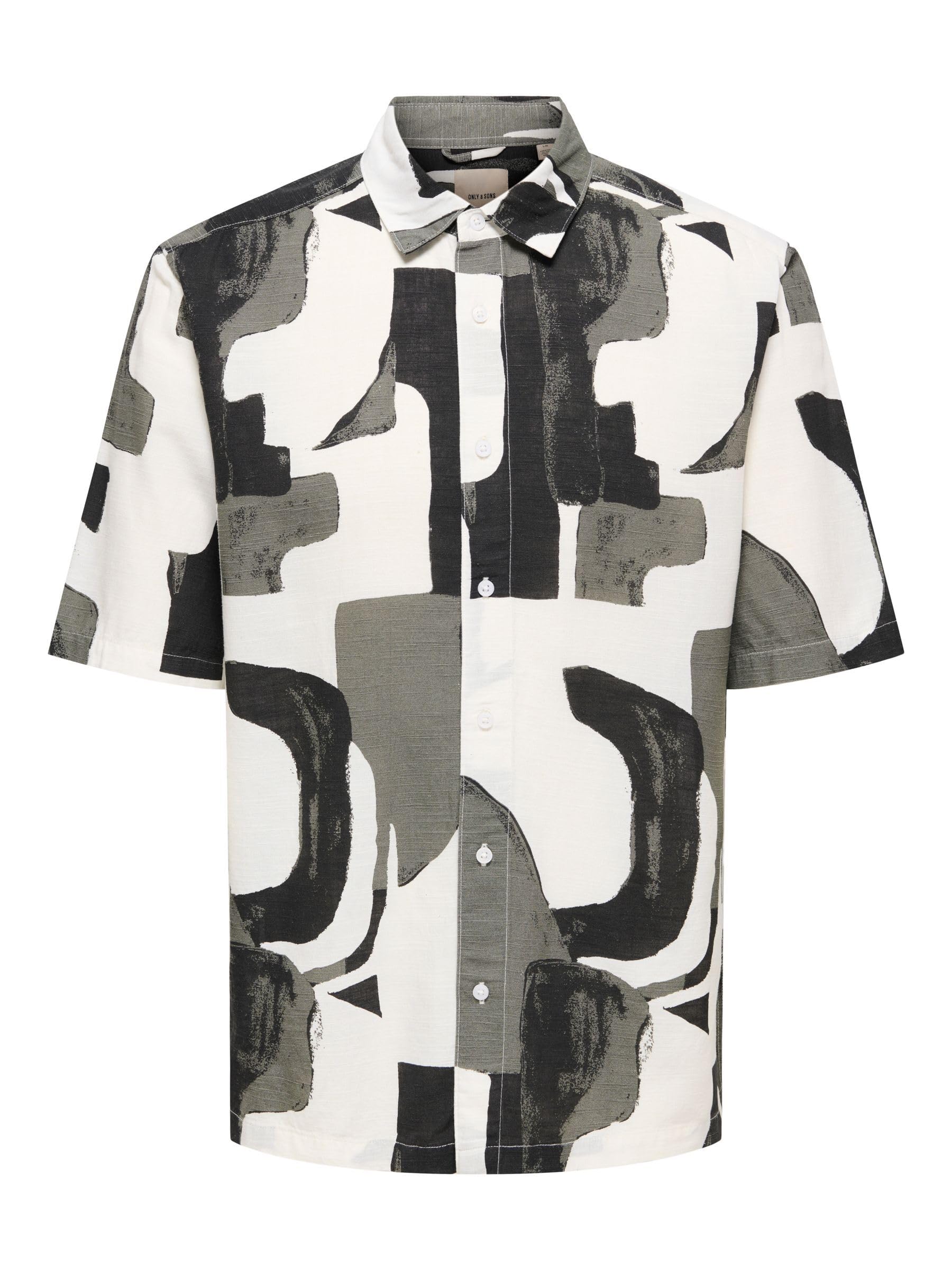 Only & Sons Onsharvi camicia uomo manica lunga