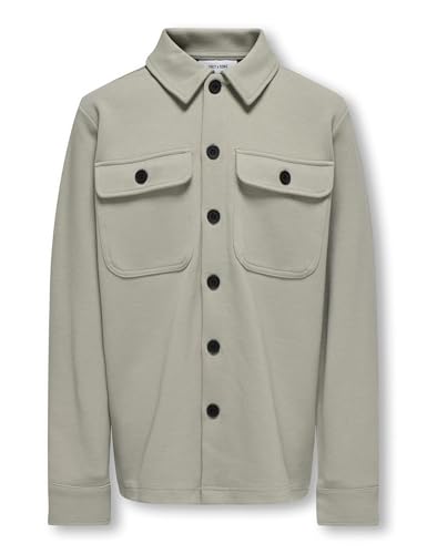 ONLY & SONS Osjnew Kodyl Overshirt Camicia Vintage Khaki felpa