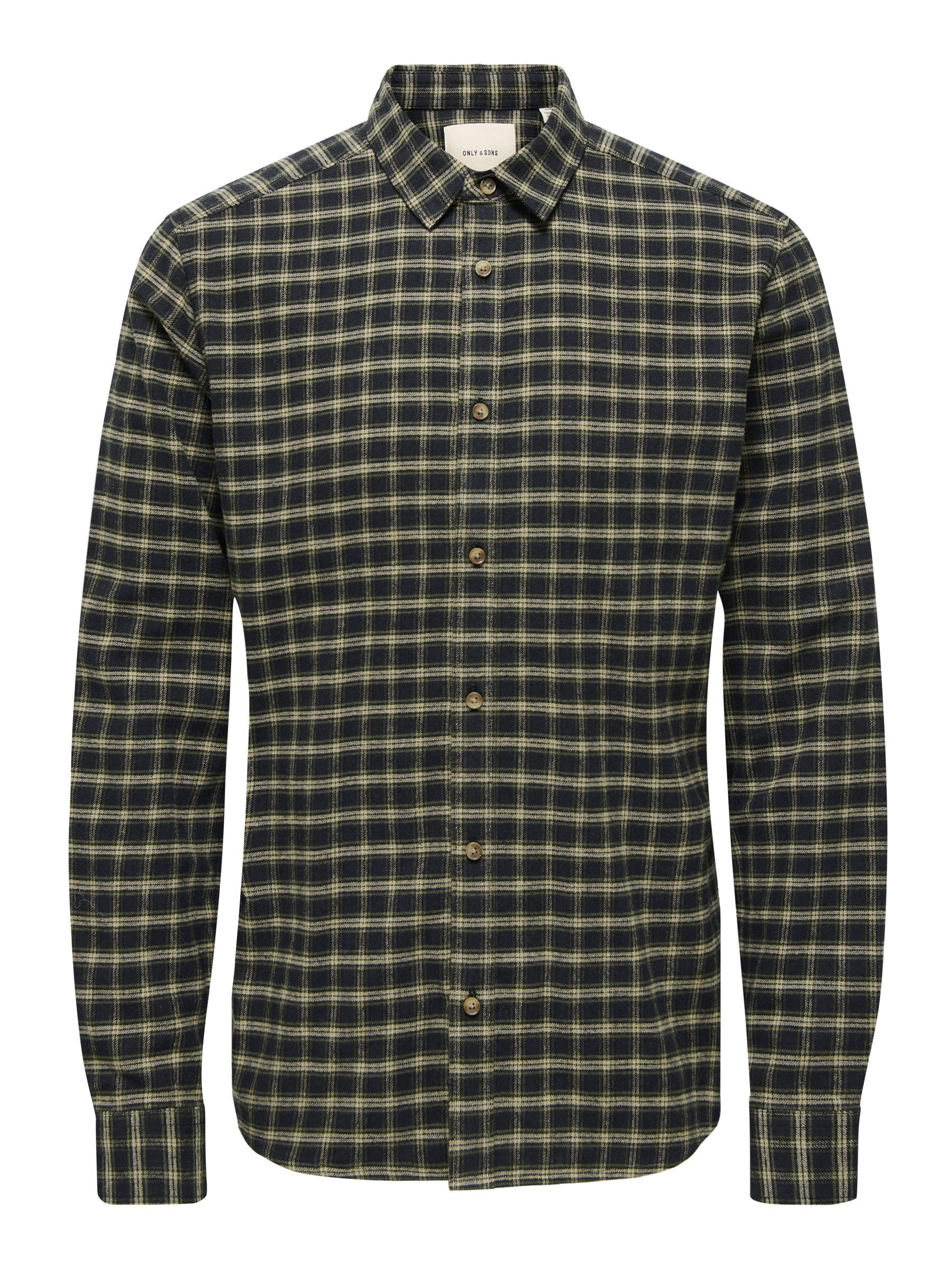 Only & Sons Onsgudmund Camicia Uomo S Slim Nera