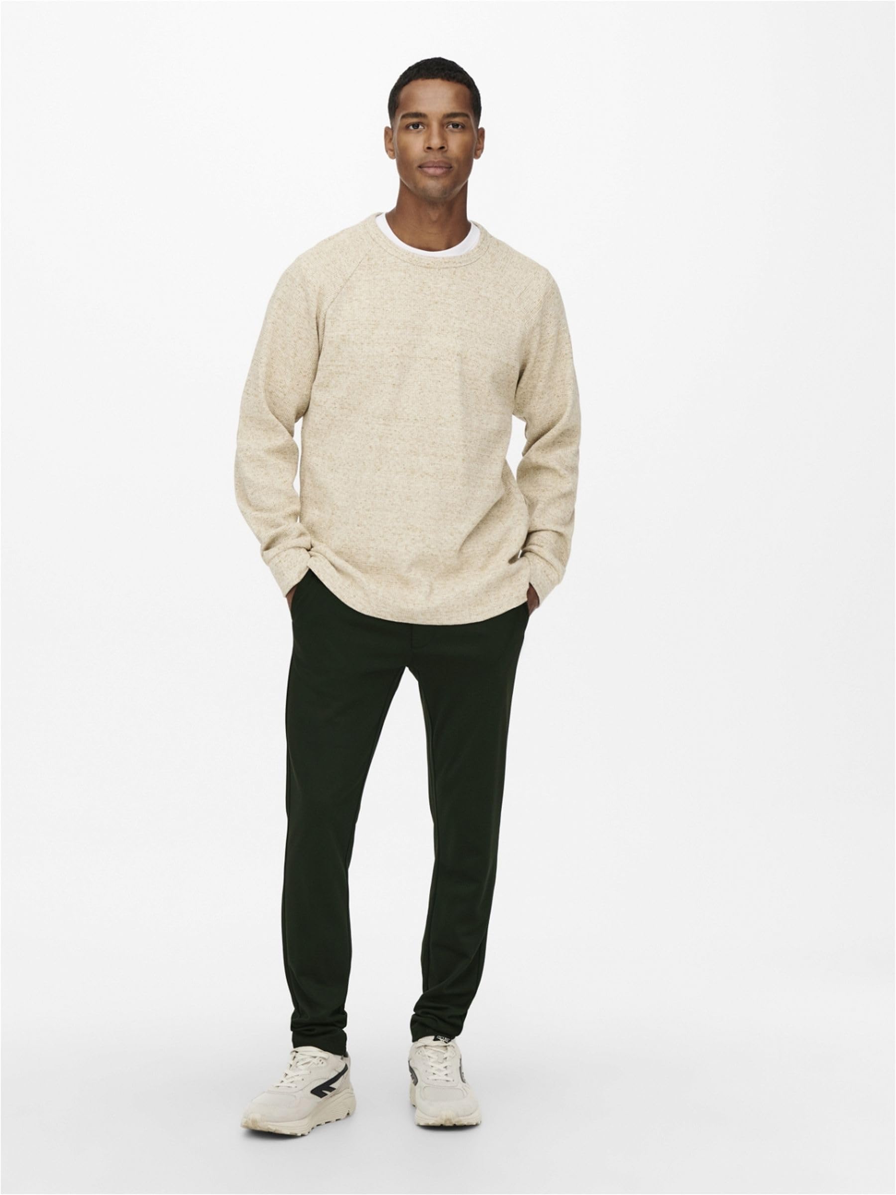 ONLY & SONS Pantaloni jersey elasticizzato uomo tuta