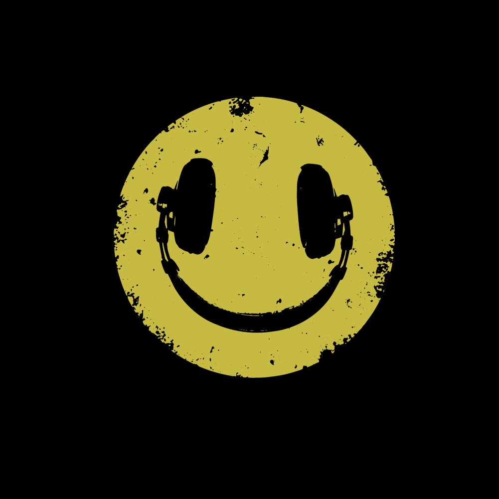MAKAYA Smile T-Shirt Donna Nera M Cotone DJ