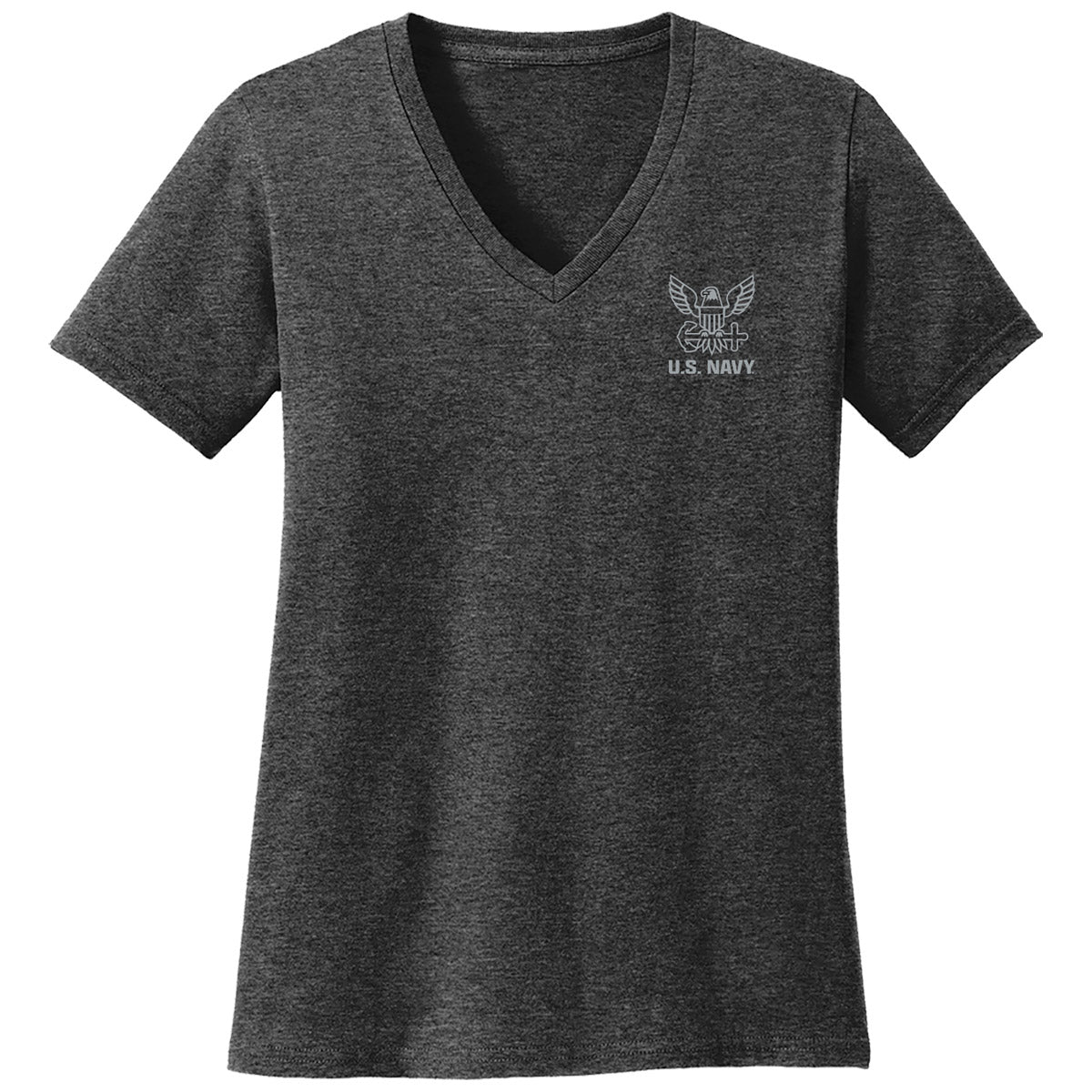 7.62 Design T-Shirts maglietta Navy donna M blu cotone scollo V