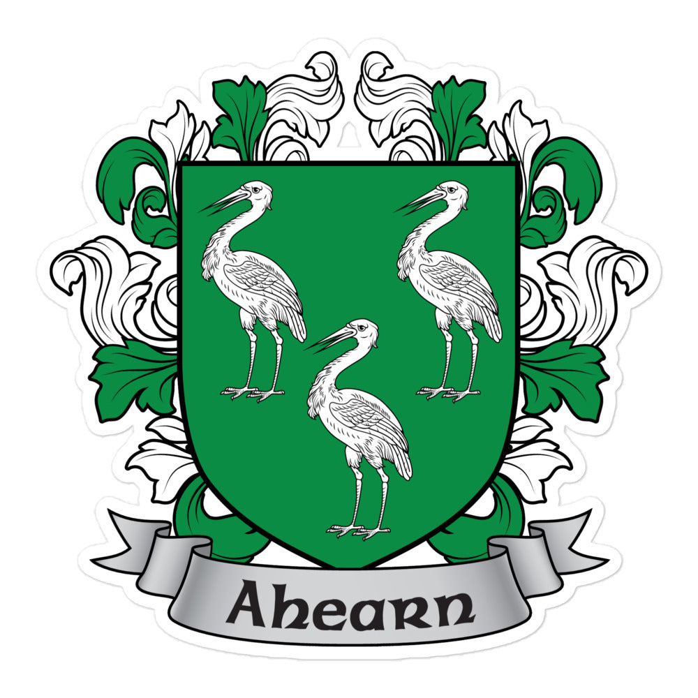 7.62 Design Ahearne Irish Crest Adesivo vinile 5.5x5.5 stemma