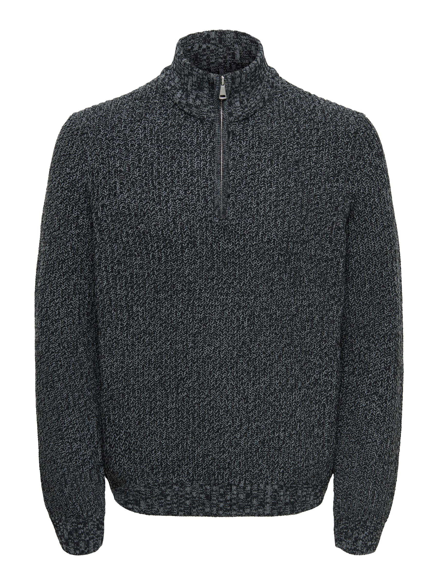 ONLY & SONS Onjoin pullover uomo argento manica lunga