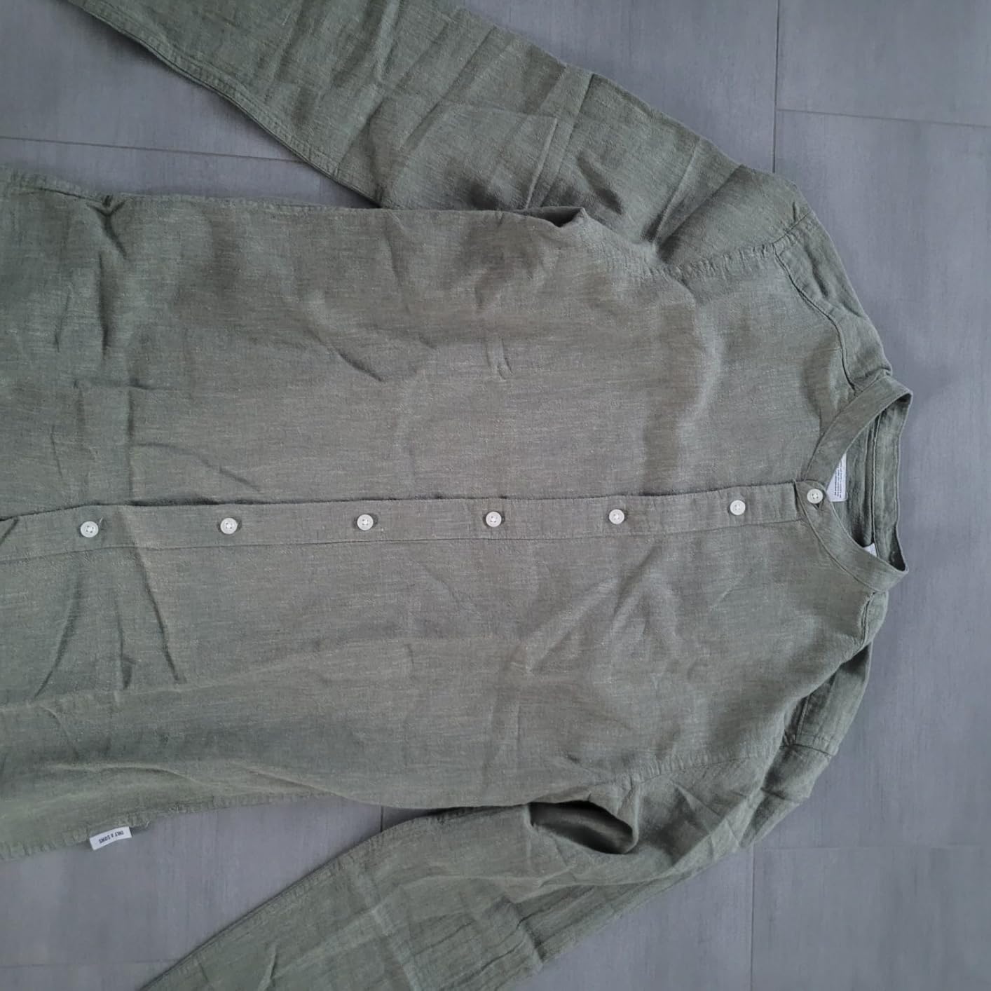 ONLY & SONS Onscaiden Camicia Uomo Lino Slim Fit