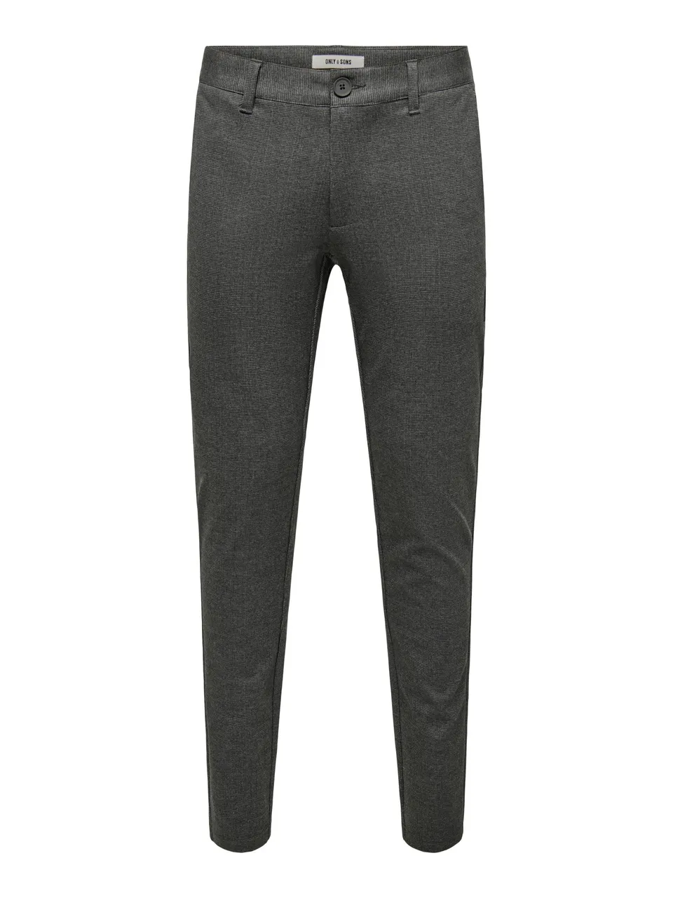 Only & Sons Onsmark Slim Check 020960 Pantaloni 32W/32L Nero