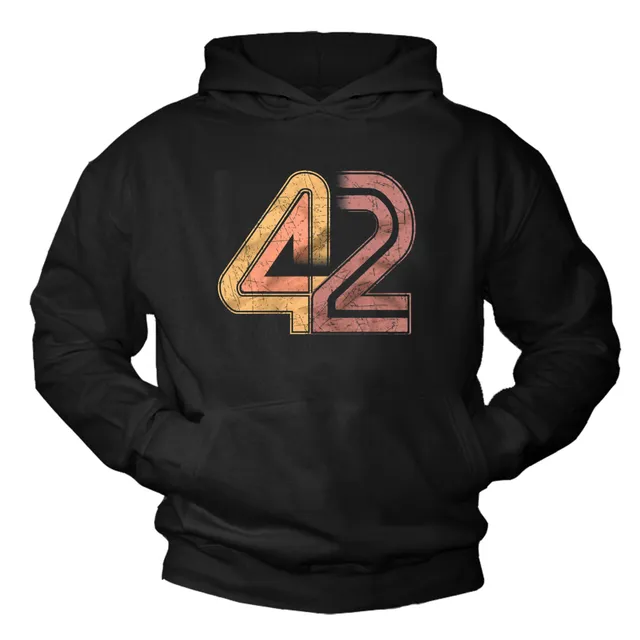 MAKAYA Numero 42 Galassia Felpa Uomo Cotone Taglia XL