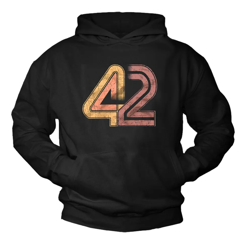 MAKAYA Numero 42 Galassia Felpa Uomo Cotone Taglia XL