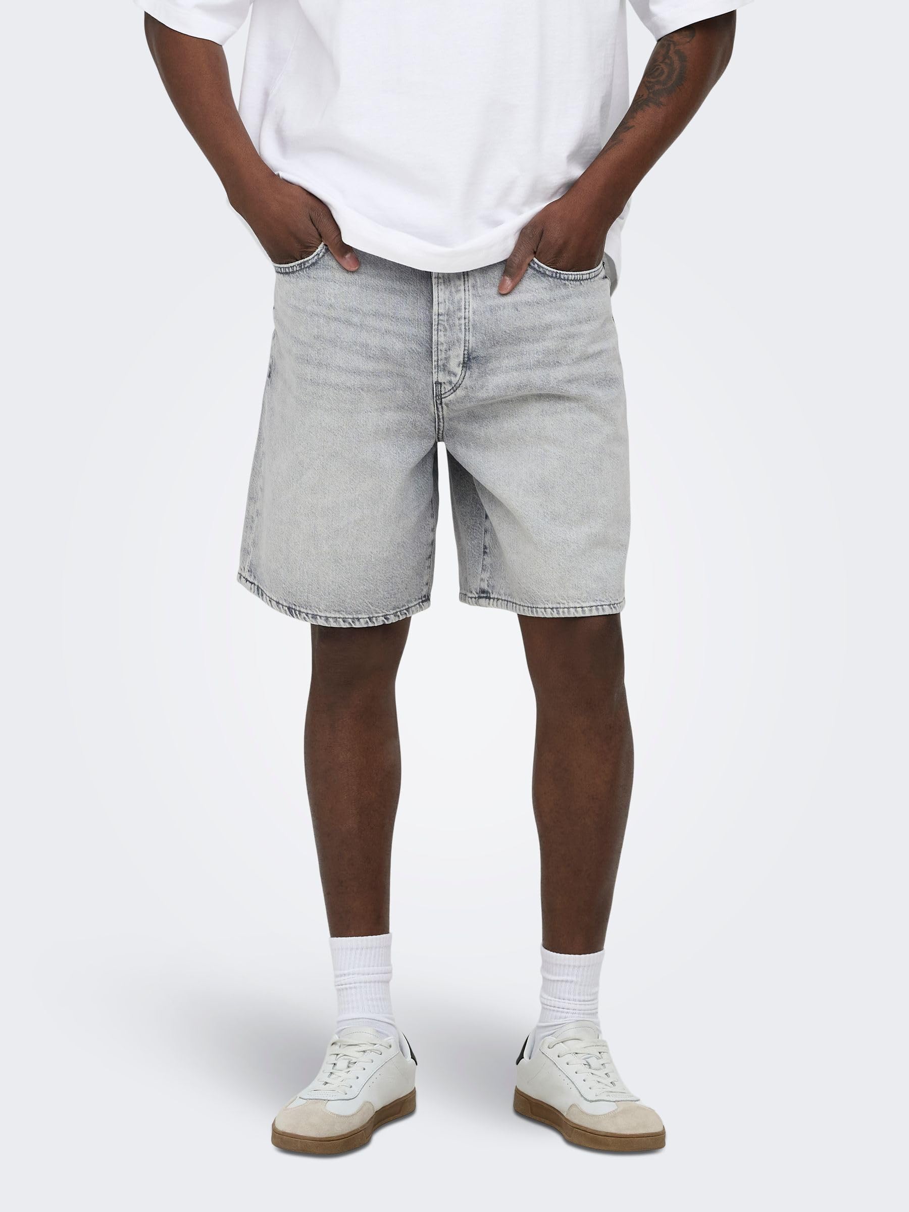 Only & Sons Onsfade Loose Fit Pantaloncini uomo taglia L