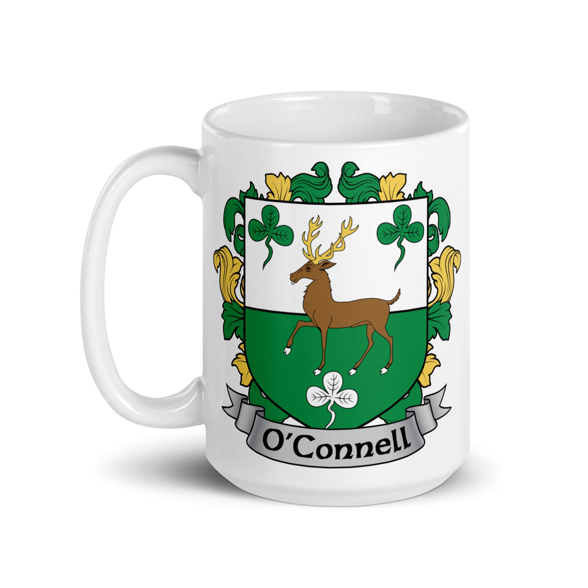 7.62 Design O'Connell Tazza Ceramica 15oz Stemma Irlandese