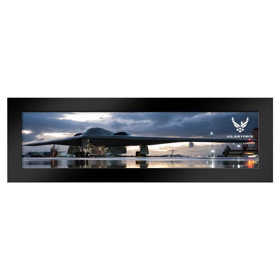 7.62 Design USAF B-2 stampa incorniciata 25 pollici USAF