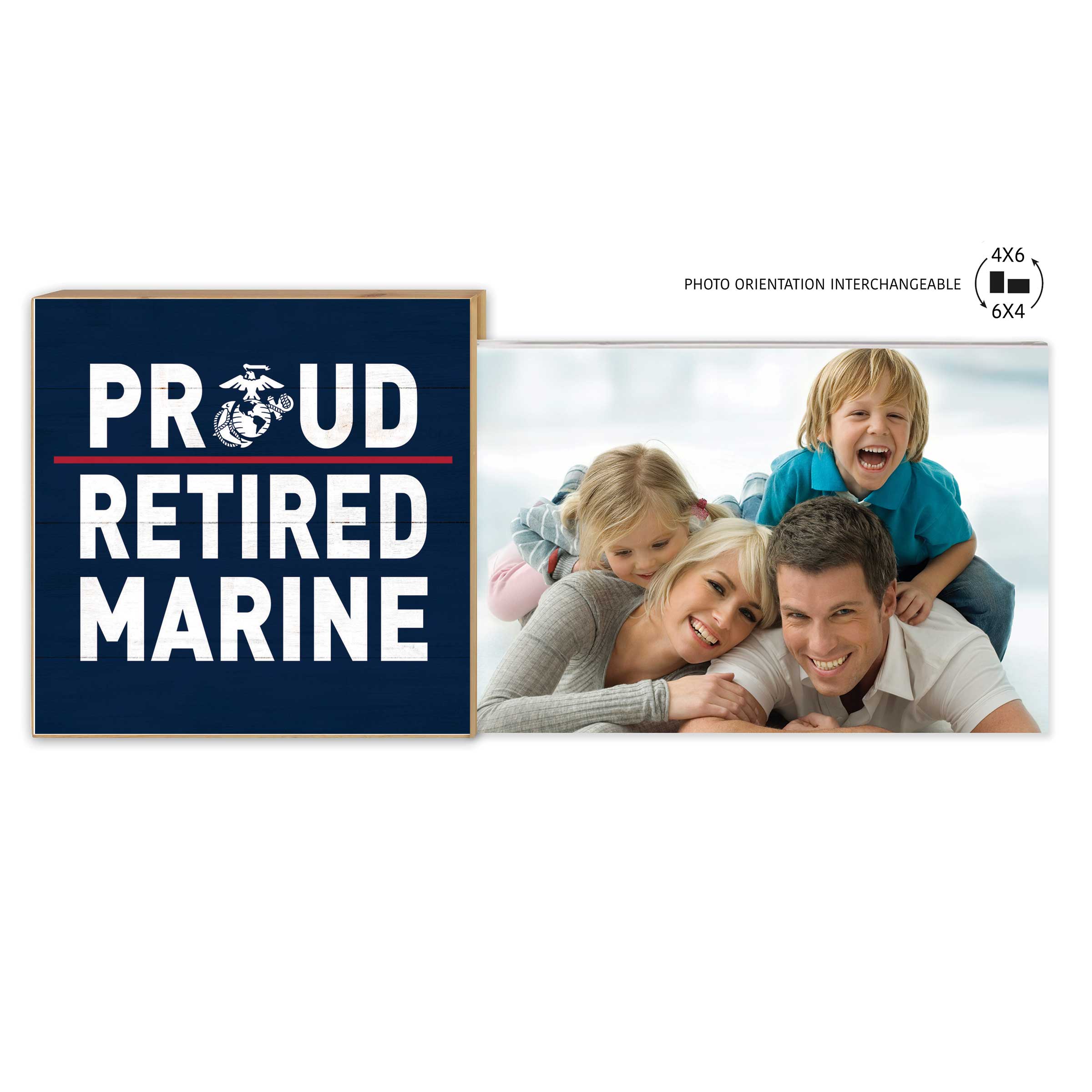 7.62 Design USMC Retired Cornice Foto 4x6