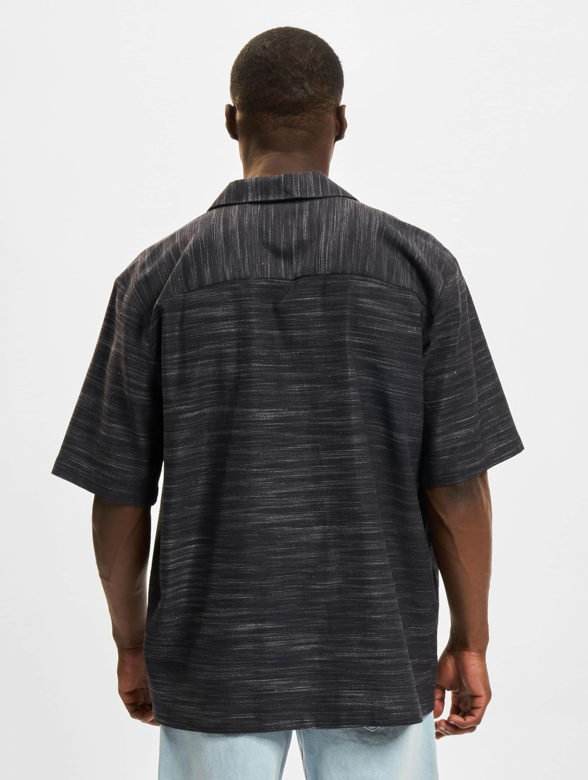 ONLY & SONS Bidal Camicia Uomo Blu Maniche Corte Cotone Viscosa