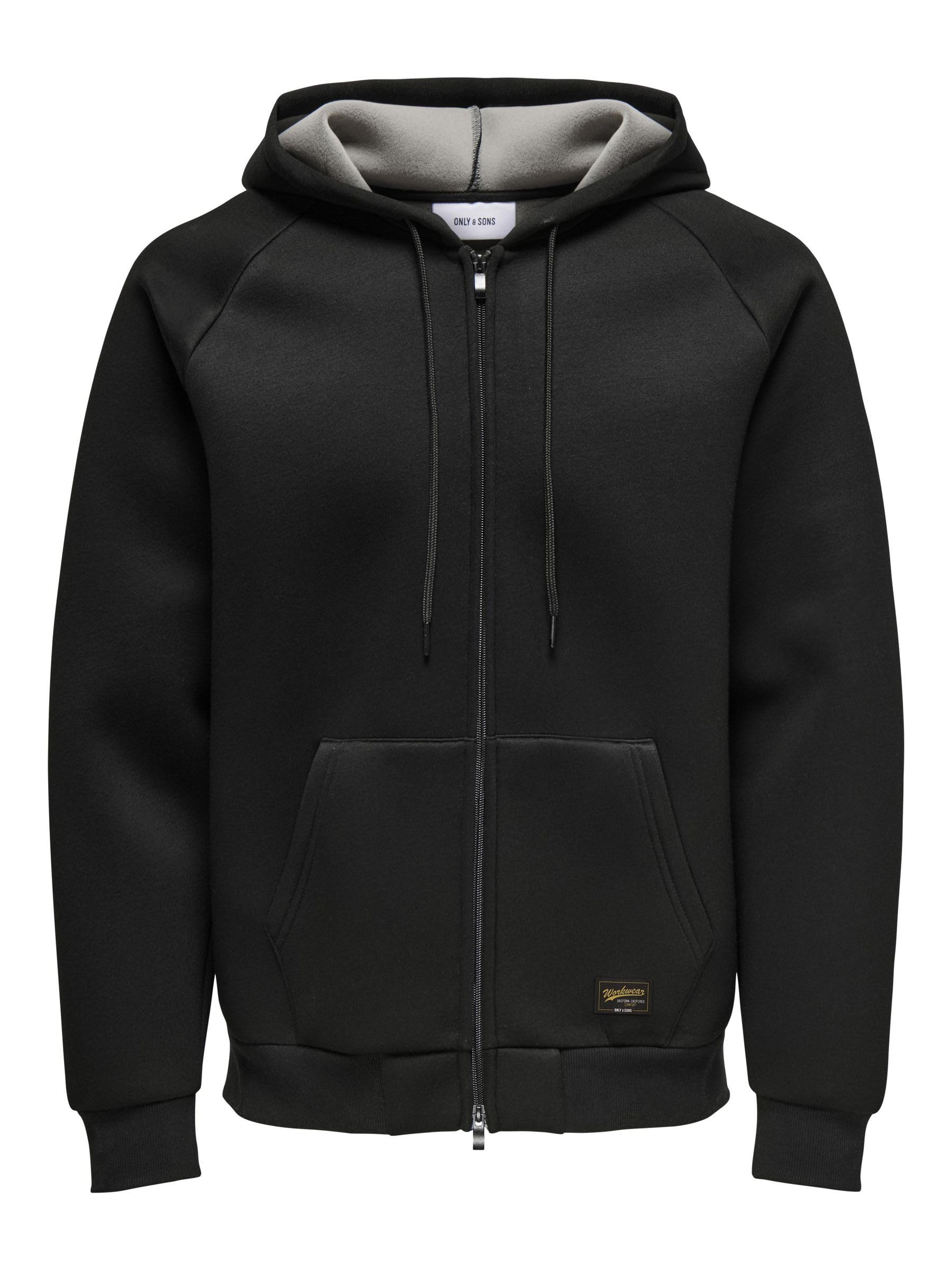 ONLY & SONS Onsbobbey Felpa Uomo Girocollo Cotone
