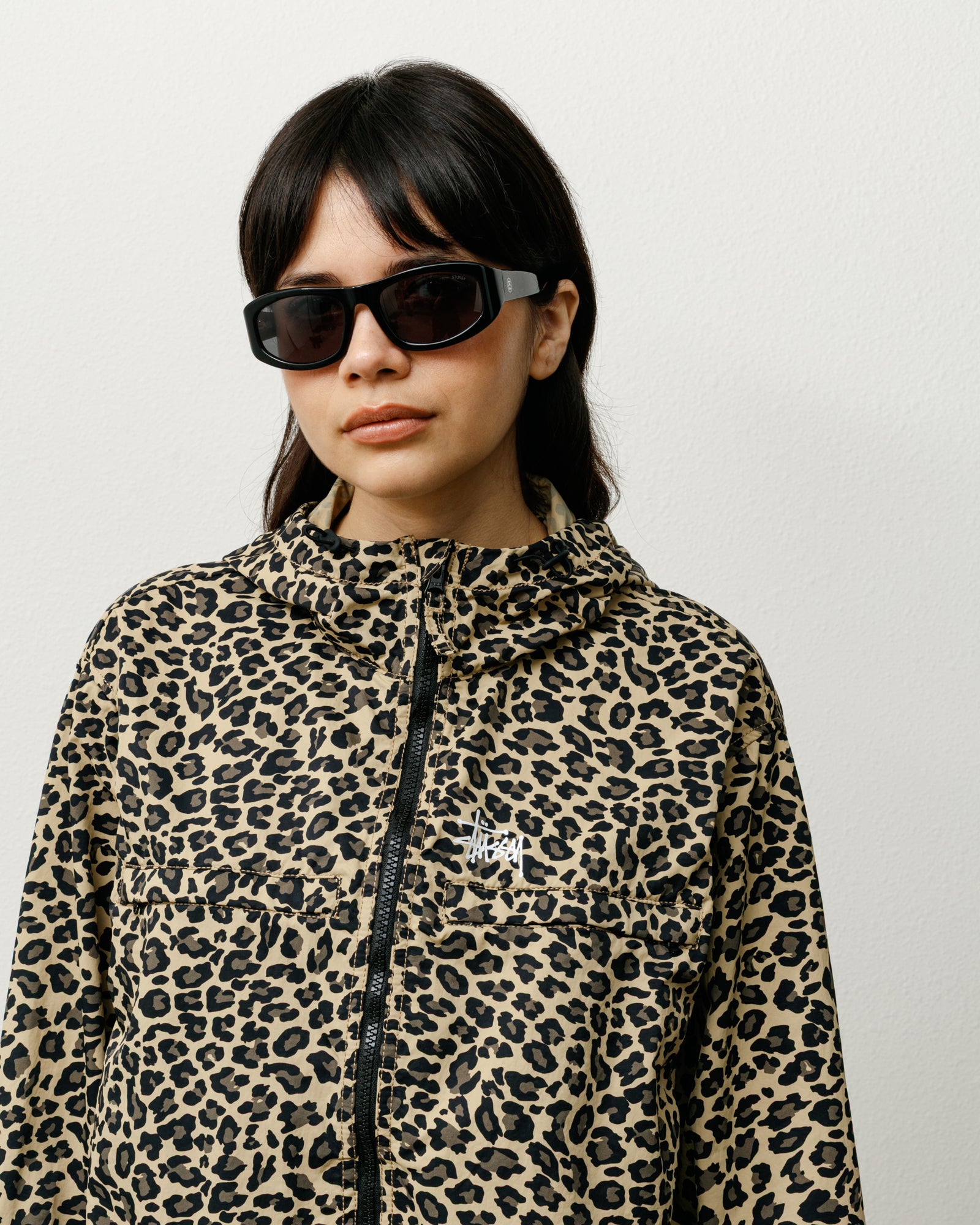 Stussy Landon Sunglasses occhiali neri bioacetato