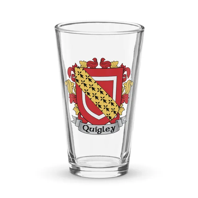 7.62 Design Quigley bicchiere birra pinta vetro 473 ml stemma