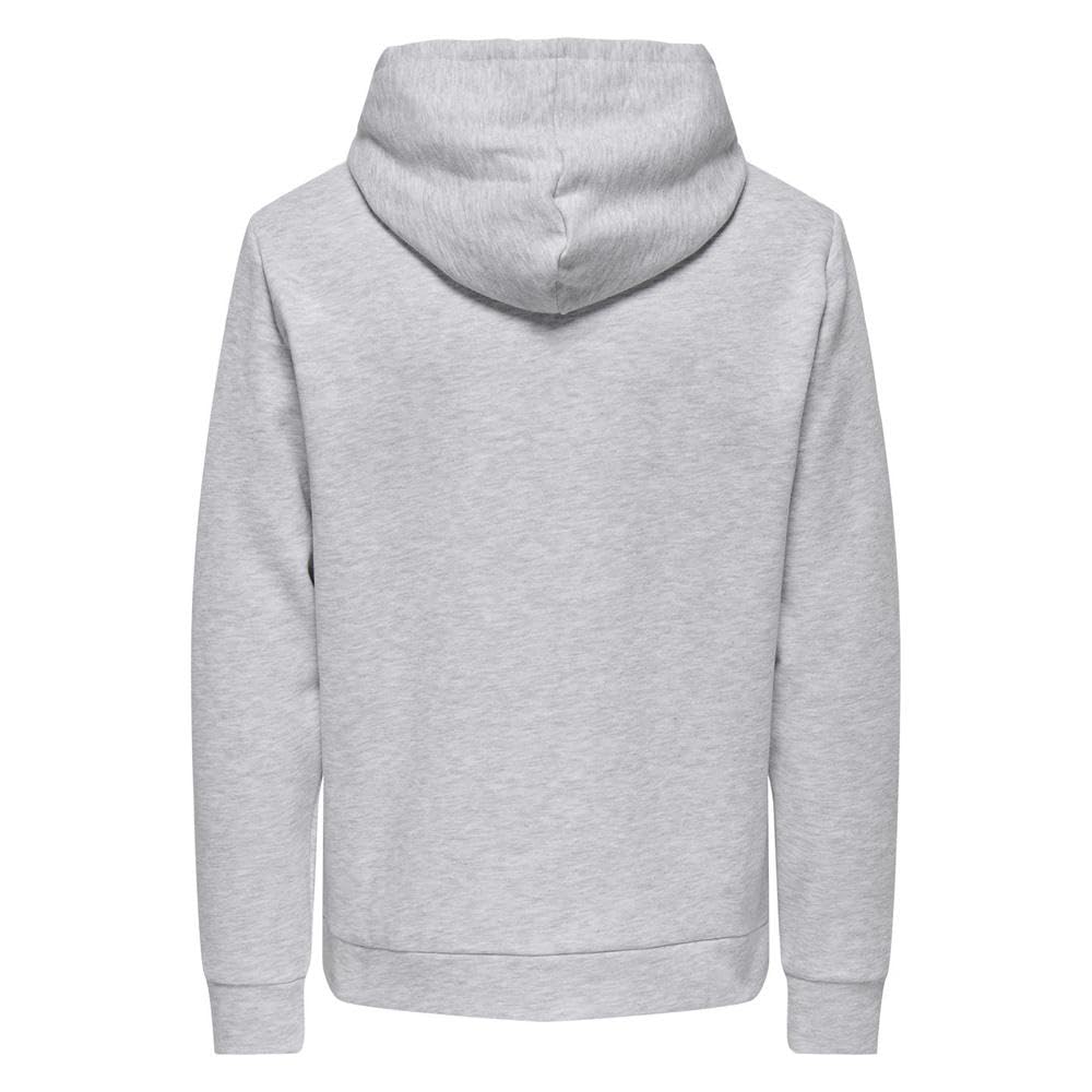 Only & Sons Nirvana felpa con cappuccio grigio melange XL cotone