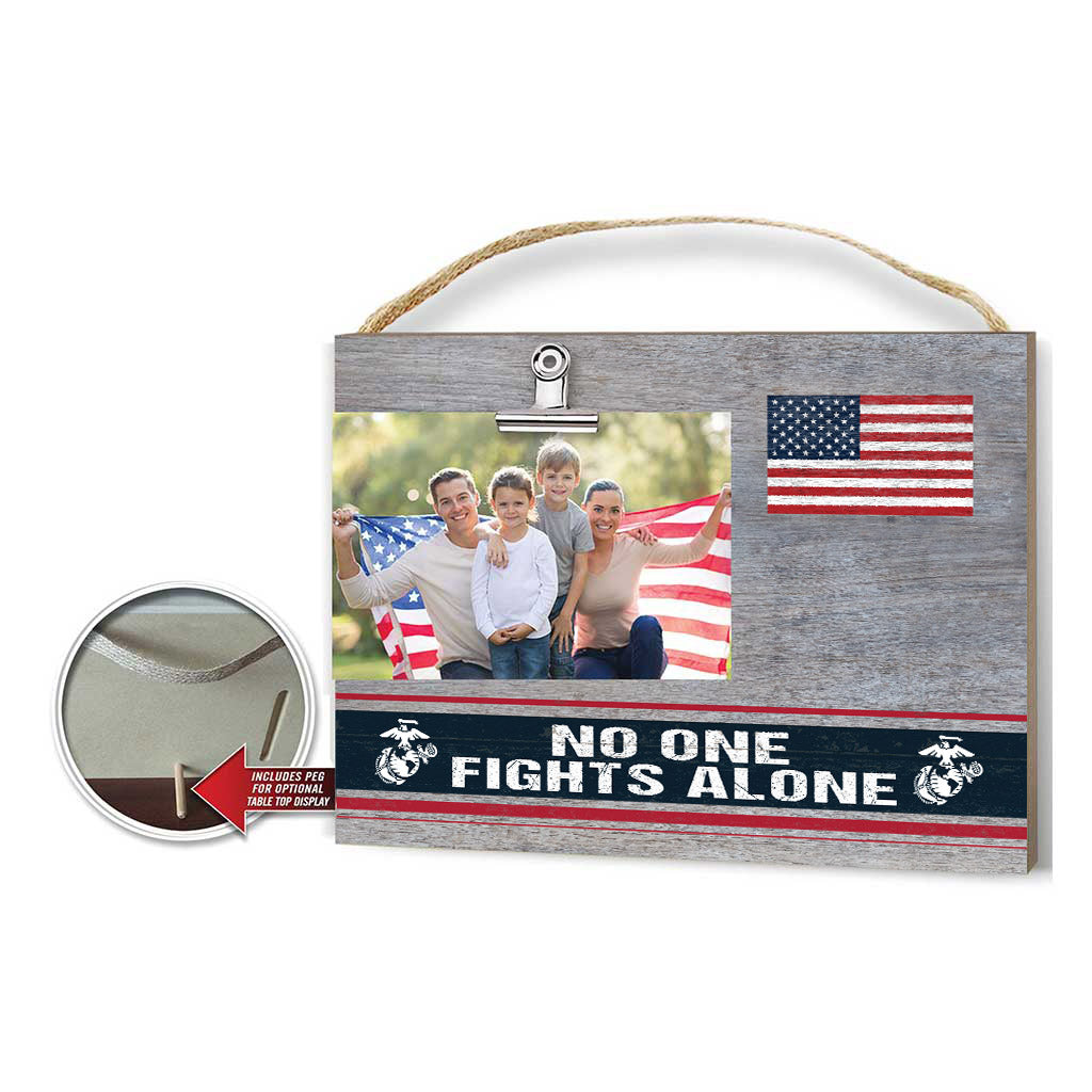7.62 Design USMC cornice legno 9x10 foto 4x6 clip